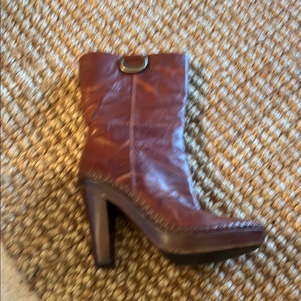 Nike Air G Series  Brown Leather Boots Size 9 - Picture 3 of 4